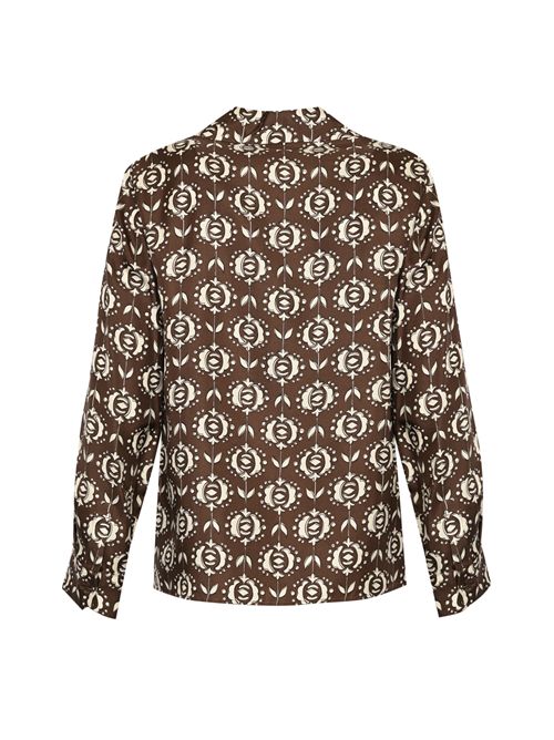 Camicia pigiama Oncia in seta stampata WEEKEND MAX MARA | 2525116061600001